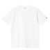 Carhartt WIP - S/S Base T-Shirt White - Erkek - Vitruta