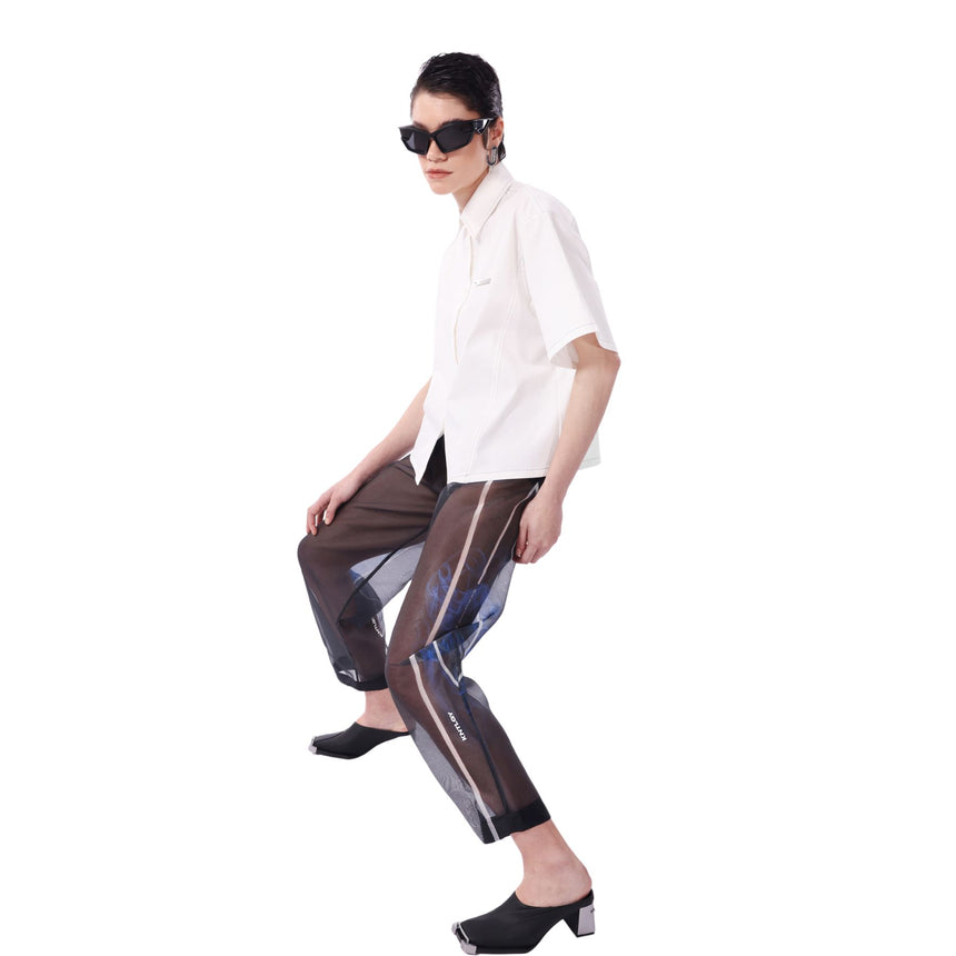 White Ease Kadın Fit Gömlek