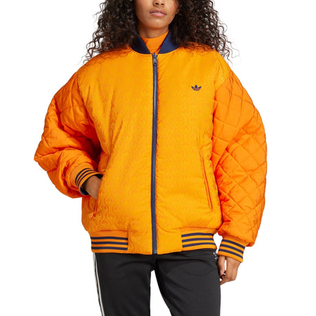 adidas Originals 70s Reversible Oversized Bomber Kadın Ceket Unity Orange/Night Indigo