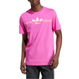 Adidas Originals 80's Graphic Logo Erkek T-Shirt Semi Lucid Fuschia