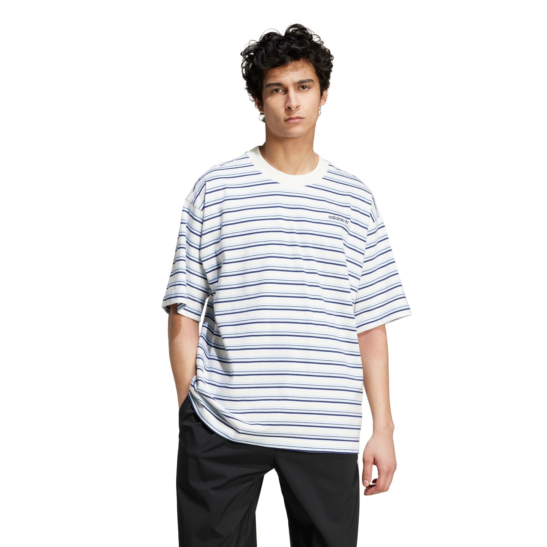 Baggy striped shirt on sale