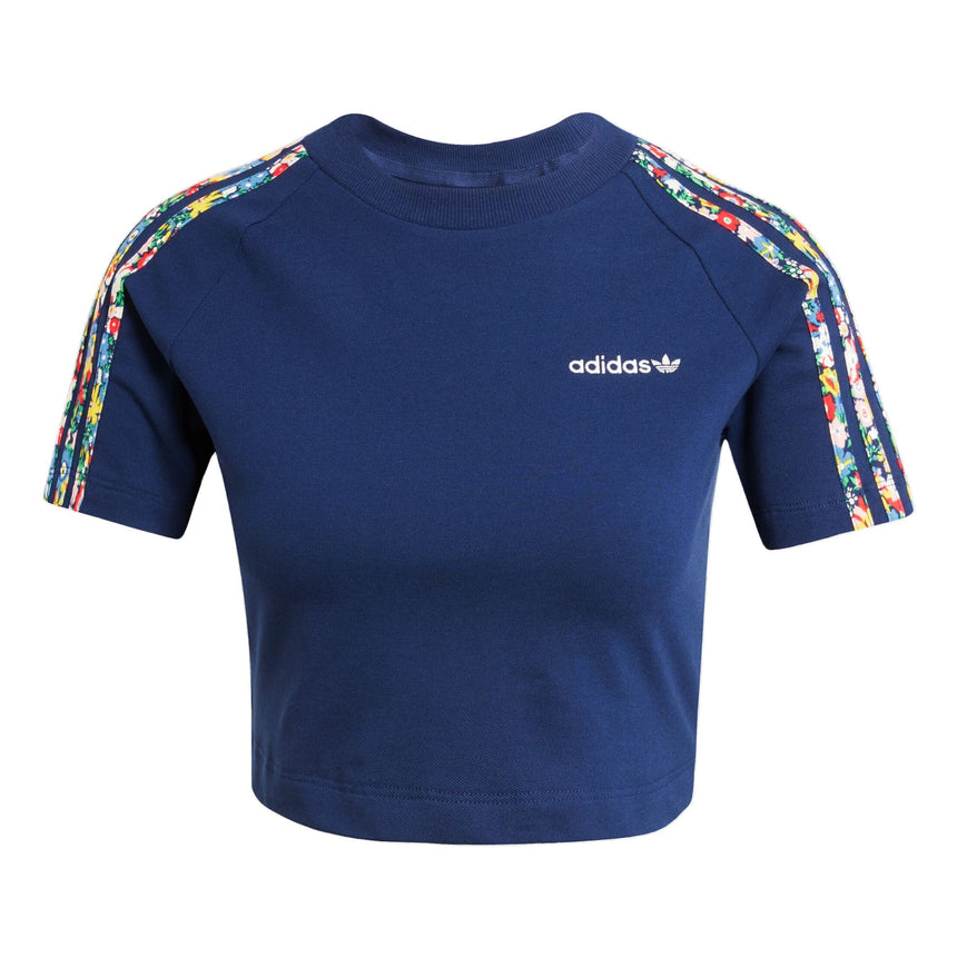 adidas Originals adidas Originals x Liberty London 3-Stripes Infill Baby Kadın T-Shirt