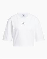 adidas Originals Essentials Crop Kadın T-Shirt White