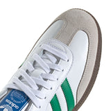 adidas Originals Samba OG Erkek Sneaker Cloud White/Green/Supplier Colour