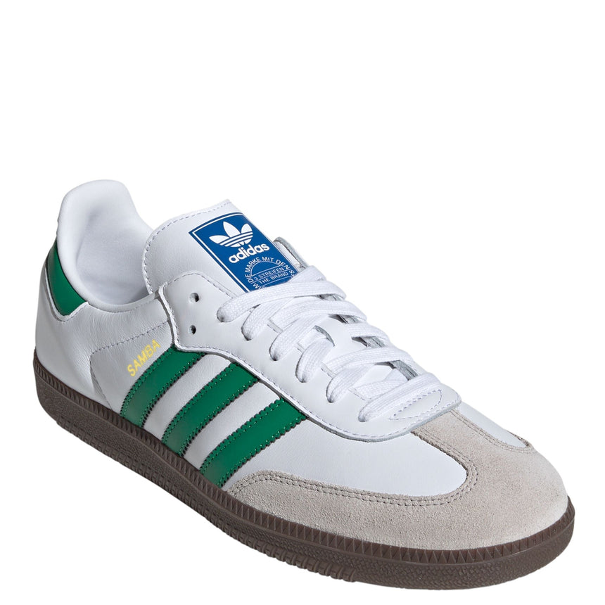 adidas Originals Samba OG Erkek Sneaker Cloud White/Green/Supplier Colour