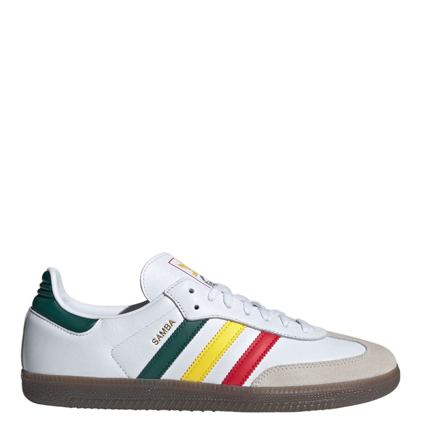 adidas Originals Samba OG Reggae Pack Erkek Sneaker Rasta White