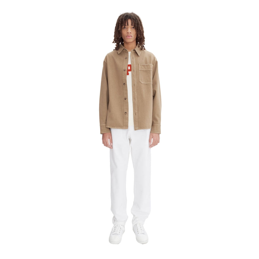 A.P.C. Basile Brodée Overshirt Erkek Ceket 