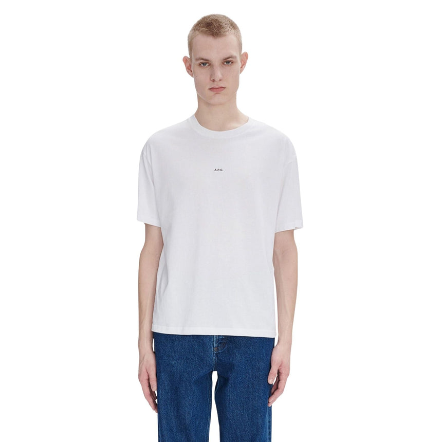 A.P.C. Boxy Micro Logo T-Shirt 