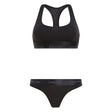 Calvin Klein Bralette and Thong Gift Set Black