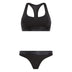 Calvin Klein Bralette and Thong Gift Set Black