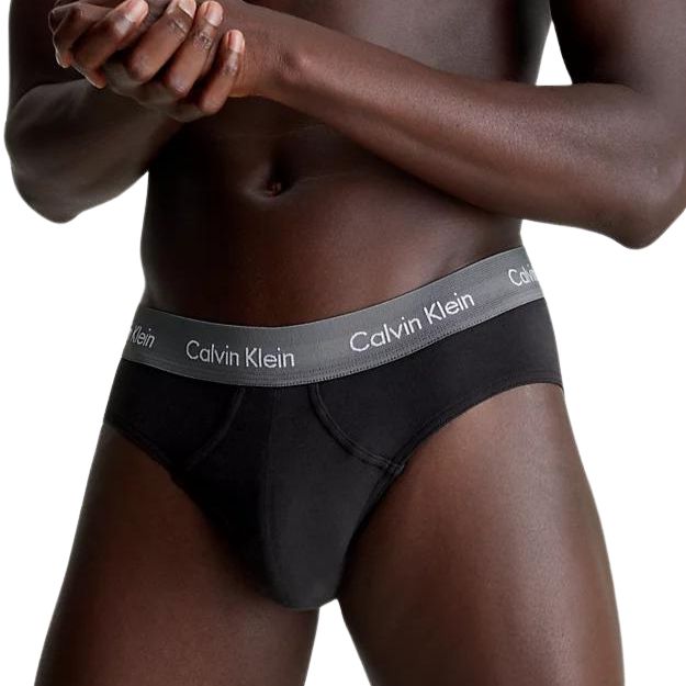Calvin Klein - Hip Brief 3PK Cotton Strech - Erkek - vitruta