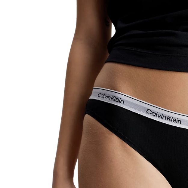 Calvin Klein Low Rise Bikini Briefs 5PK Modern Logo - Kadın 