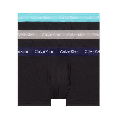Calvin Klein - Low Rise Trunk 3PK Cotton Stretch - Erkek - vitruta