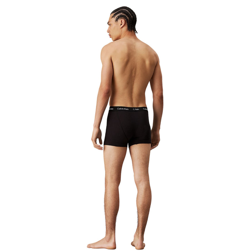 Calvin Klein Low Rise Trunk 3PK Cotton Stretch - Erkek 