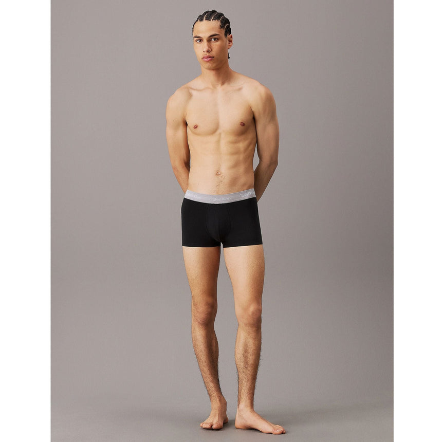 Calvin Klein Low Rise Trunk 3PK Cotton Stretch - Erkek 