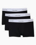 Calvin Klein Trunk 3PK Modern Cotton - Erkek Black/ Black/ Black