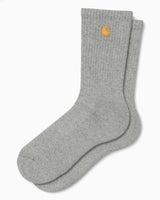 Carhartt WIP Chase Socks Grey Heather/Gold