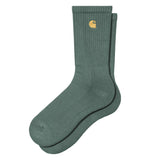 Carhartt WIP Chase Socks Silver Pine/Gold