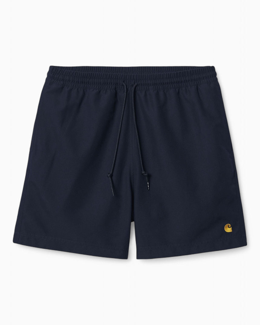 Carhartt WIP Chase Swim Trunks Dark Navy/Gold