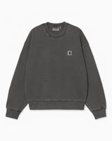 Carhartt WIP Nelson Kadın Sweatshirt Graphite Garment Dyed