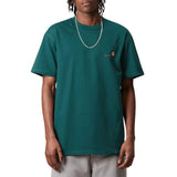 Carhartt WIP S/S American Script Erkek T-Shirt Malachite