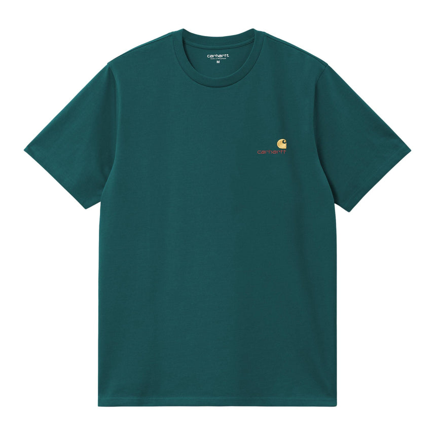 Carhartt WIP S/S American Script Erkek T-Shirt