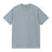 Carhartt WIP S/S Chase Erkek T-Shirt Frosted Blue/Gold