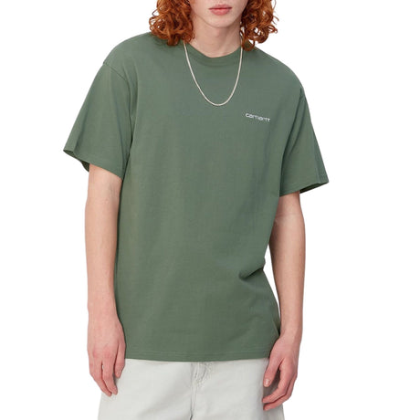 Carhartt WIP - S/S Script Embroidery Erkek T-Shirt - vitruta