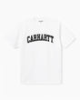 Carhartt WIP S/S University Erkek T-Shirt White/Black