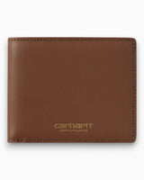 Carhartt WIP Vegas Billfold Wallet Cognac/Gold