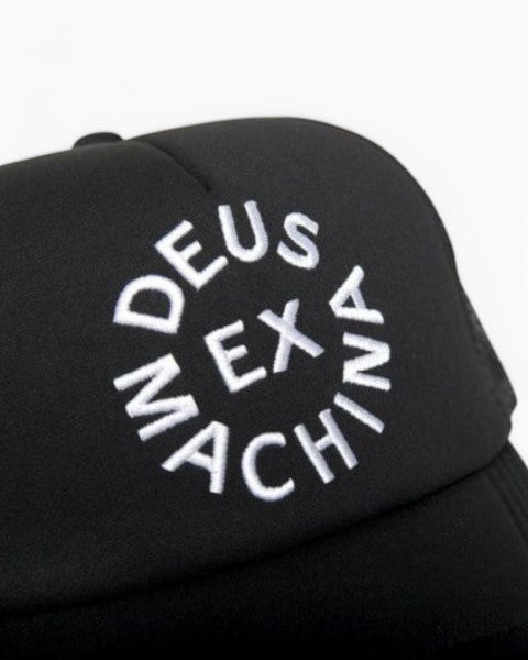 Deus Ex Machina Circle Logo Trucker Şapka