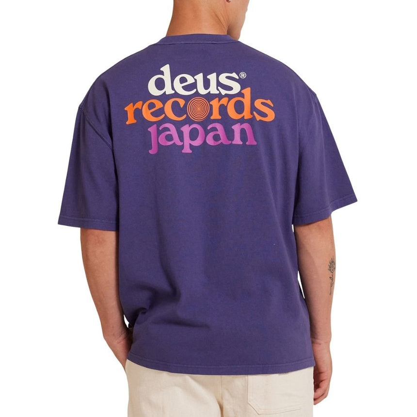 Deus Ex Machina Strata Tee Patriot Blue