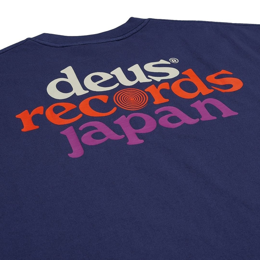 Deus Ex Machina Strata Tee Patriot Blue