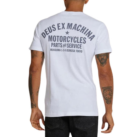 Deus Ex Machina Tokyo Address Tee White