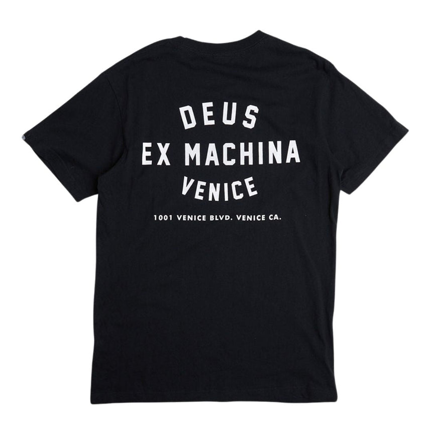 Deus Ex Machina Venice Skull Tee Black