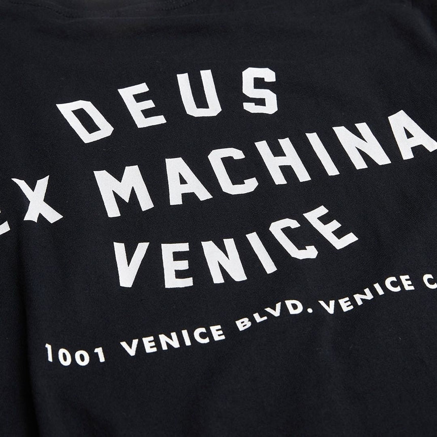 Deus Ex Machina Venice Skull Tee Black