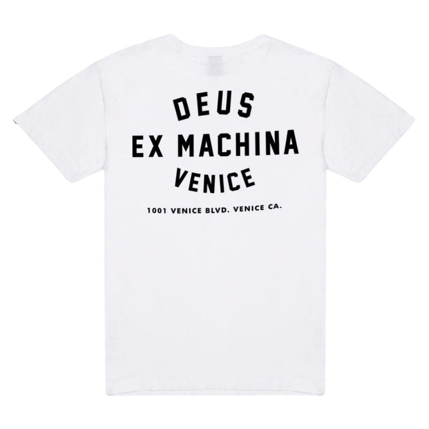 Deus Ex Machina Venice Skull Tee White