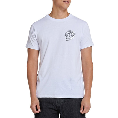 Deus Ex Machina Venice Skull Tee White