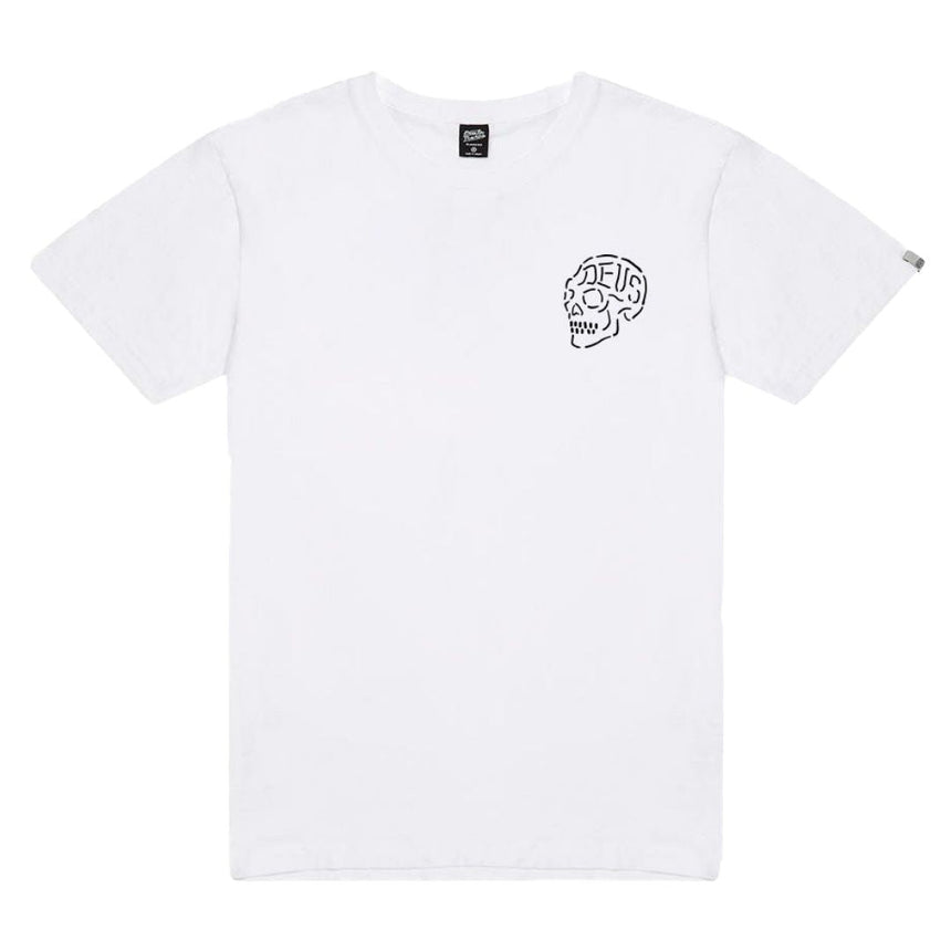 Deus Ex Machina Venice Skull Tee White