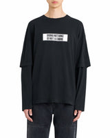 Études Studio Double Sleeves Tee Shirt Not A Crime