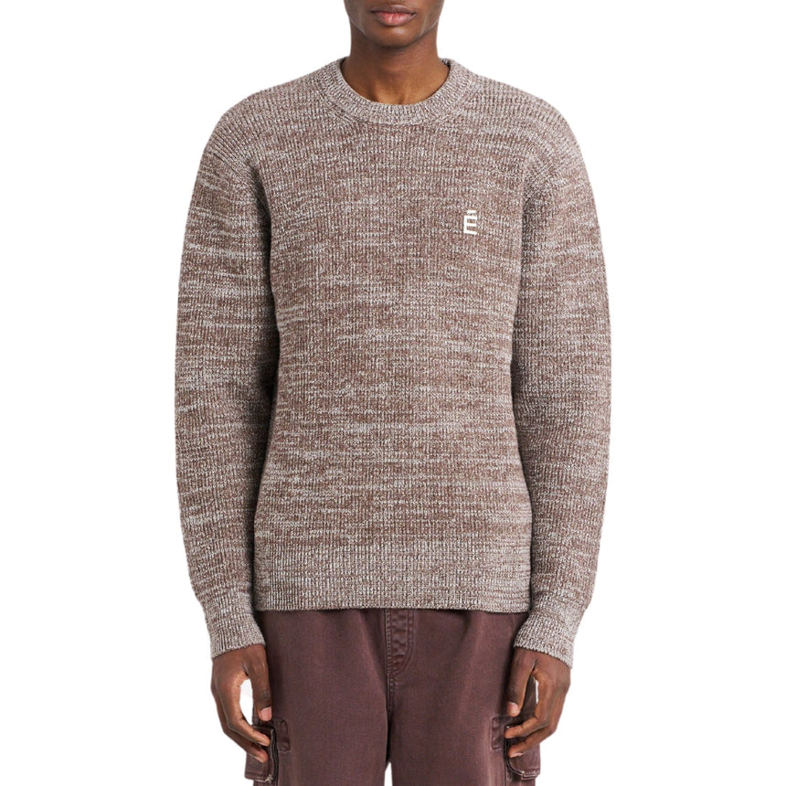 Études Studio Regular Round Neck Erkek Kazak Beige