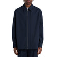 Études Studio Wool Zipped Overshirt Erkek Ceket Navy