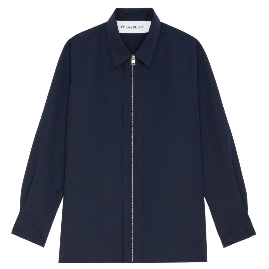 Études Studio Wool Zipped Overshirt Erkek Ceket 