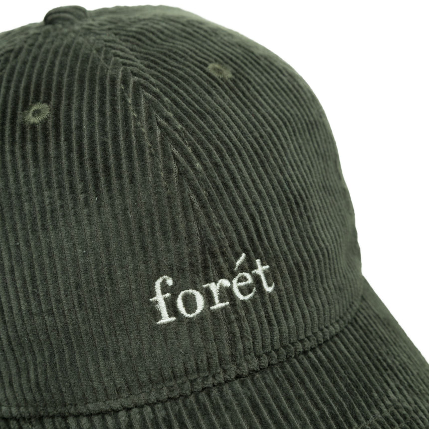 Forét Hawk Corduroy Cap Dark Moss