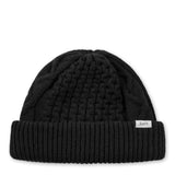 Forét Hybrid Cable Beanie Black