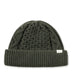 Forét Hybrid Cable Beanie Dark Moss