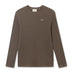 Forét Still Waffle Longsleeve T-Shirt Cold Brown