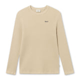 Forét Still Waffle Longsleeve T-Shirt Oat