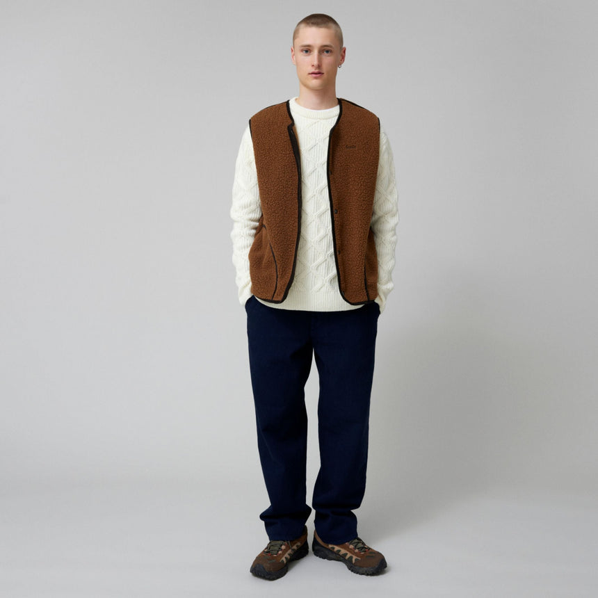 Forét Tulip Sherpa Fleece Erkek Vest