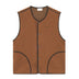 Forét Tulip Sherpa Fleece Erkek Vest Brown